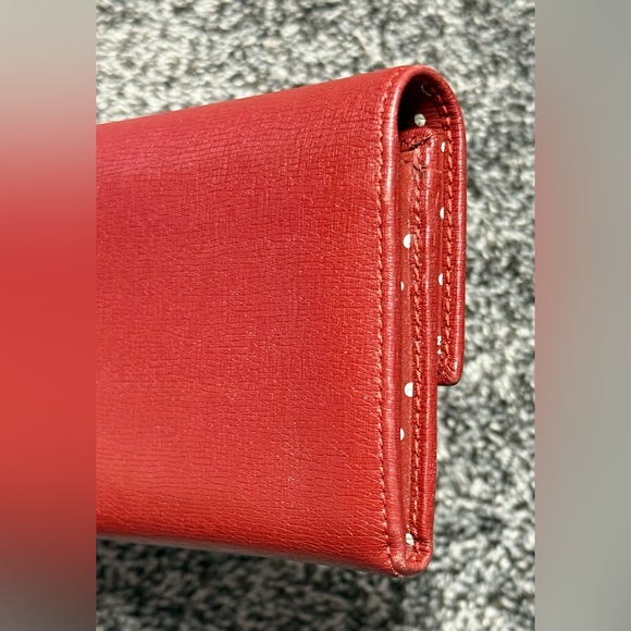 Gucci leather continental dark red wallet - Picture 7 of 16